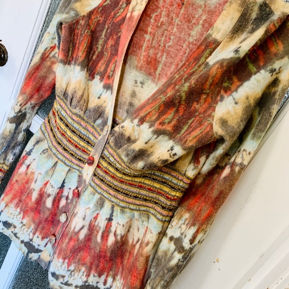 Anthropologie Sweaters - Anthropologie “Tie Dye” Cardigan